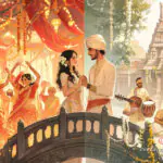A boy and a girl on the verge of an Indian wedding, separated by different traditions and customs.